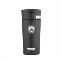 AADCART Travel Mug, Insulated Coffee Cup with Leakproof Lid, Vacuum Insulation Stainless Steel Reusable for Hot Cold Coffee, Water and Tea, Non-Slip Protective Cover, 500 ML - (Multi Color)