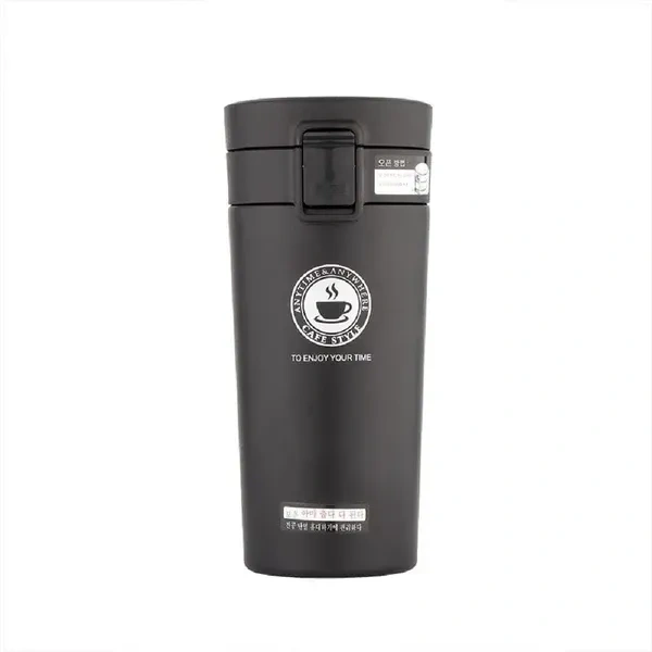 AADCART Travel Mug, Insulated Coffee Cup with Leakproof Lid, Vacuum Insulation Stainless Steel Reusable for Hot Cold Coffee, Water and Tea, Non-Slip Protective Cover, 500 ML - (Multi Color)