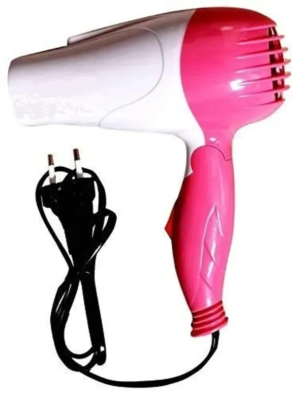 Nova 1290 Professional Electric Foldable Hair Dryer With 2 Speed Control 1000 Watt (Muticolor)