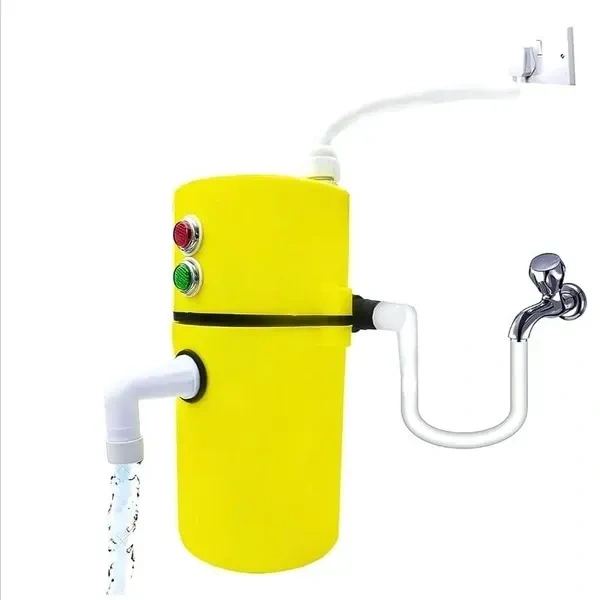 Drumstone 𝟏𝟓 𝐘𝐄𝐀𝐑𝐒 𝐖𝐀𝐑𝐑𝐀𝐍𝐓𝐘 Mini Portable Instant Water Geyser, Hot Cooler Heater, Electric Saving, Shock Proof for Home, Kitchen, Bathroom, Office, Restaurant 𝐌𝐮𝐥𝐭𝐢𝐜𝐨𝐥𝐨𝐫