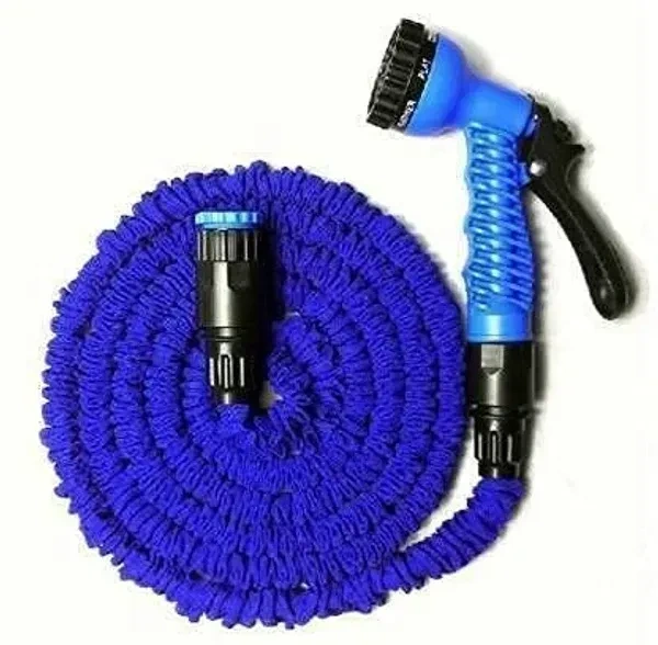 GNOLY Expandable Magic Hose Pipe, 15 Meter Garden Hose for Car Washing Retractable Garden Watering Hose Pipe with Gun