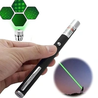 Sadbhawana Ultra Powerful Green Laser Light Pen Beam for Presentation with Adjustable Cap to Change Project Design with Premium Box | 2000 Metres Laser Pointer Pen | Extra Disco Light Effect