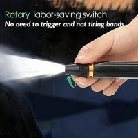 Cinagro Water Spray Gun for Gardening, Car Wash, Bike Washing, Gun for 1/2" Hose Pipe, High Pressure Water Gun Nozzle, Adjustable Car Washer Gun, Brass Jet, Water Spray Nozzle for Garden