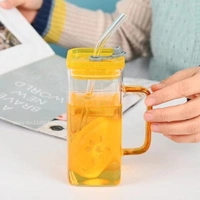 Glass Tumbler with Handle