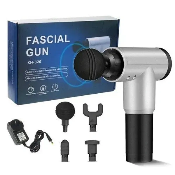 D-Dayons Fascial Massage Gun (KH-320) 6 Leval Variable frequency Vibration,Muscle Massage after exercise Relaxation and Pain Relief Wireless Gun Massager.