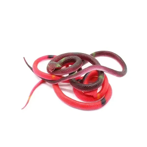 Munmoll Rubber Snake Toy for Kids 28 inches Long Prank Toy