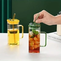 Glass Tumbler with Handle
