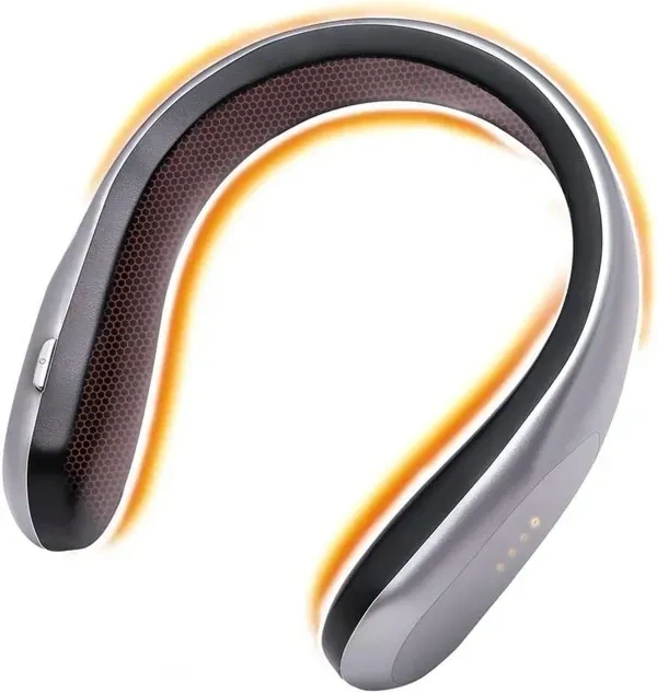 Ontel Handy Heater Freedom - Wearable Neck Heater for Cold Winters, 4 Heat Settings & Comfort-Heat Technology, Cordless Personal Heater for On-the-Go Heating, USB Rechargeable, 6 Hour Battery Life