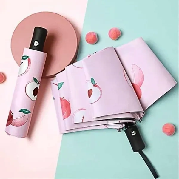 3 Fold Automatic Sun & Rain Umbrella for Men & Women (Pack of 1)
