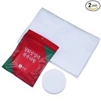 Magic Compressed Tissue Disposable Towel Tablet Coin Expands with Water Portable Face Care, Hand Towel