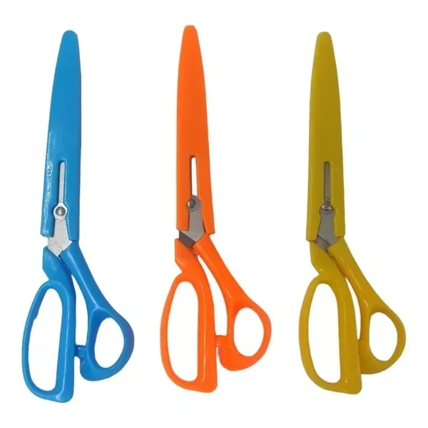 Multi Purpose Tailoring Scissors With Safety Cap Size: 4.5Inch