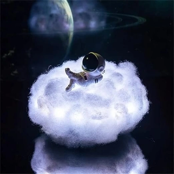 STYLO SWAG || Cloud Astronaut Light Fluffy Lamp 3D Light Cloud