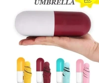 Kraptick Cute Capsule Umbrella, Umbrella for Rain, Wind Proof Umbrella, Mini Cute Umbrella for Men/Women/Boys/Girls/Kids, Portable Travel Umbrella with Manual Mechanisms for Open and Close