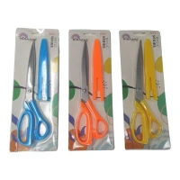 Multi Purpose Tailoring Scissors With Safety Cap Size: 4.5Inch