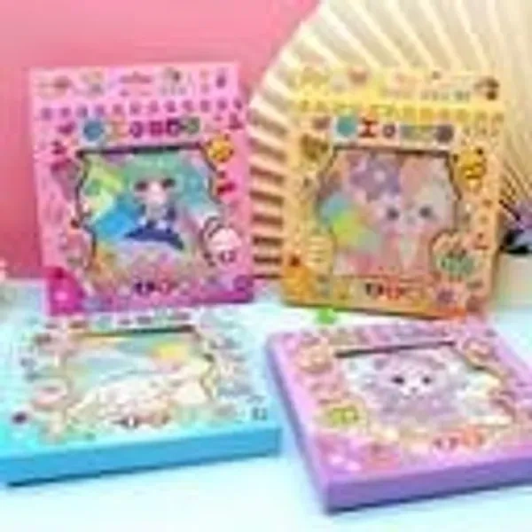 5D Diamond Painting Kits for Kids Wooden Frame Diamond Arts and Crafts for Kids Diamond Painting