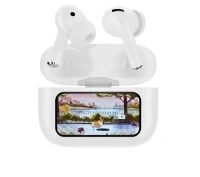 Display Ear Buds - Wireless Earbuds with Remote Photography, Change Wallpaper, Lock Screen | LED Touchscreen Control | ANC+ENC/You-Tube shors Control