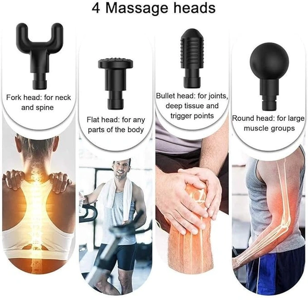 D-Dayons Fascial Massage Gun (KH-320) 6 Leval Variable frequency Vibration,Muscle Massage after exercise Relaxation and Pain Relief Wireless Gun Massager.