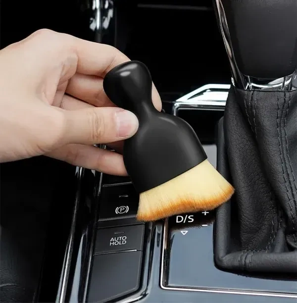 Fabbay Car Interior Detailing Brush,Soft Bristle Cleaning Brush Car Detailing Brush Dusting Brush,Car Interior Cleaning Tool, Multipurpose Gadget Cleaner (Small)