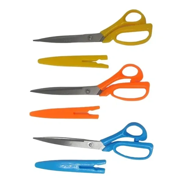 Multi Purpose Tailoring Scissors With Safety Cap Size: 4.5Inch