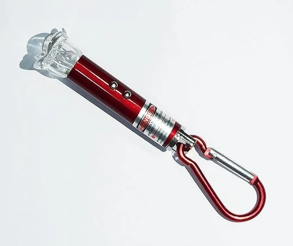 NIVEEKA 4 in 1 Laser Pointer | Torch Led Lights with Hook | Multicolor