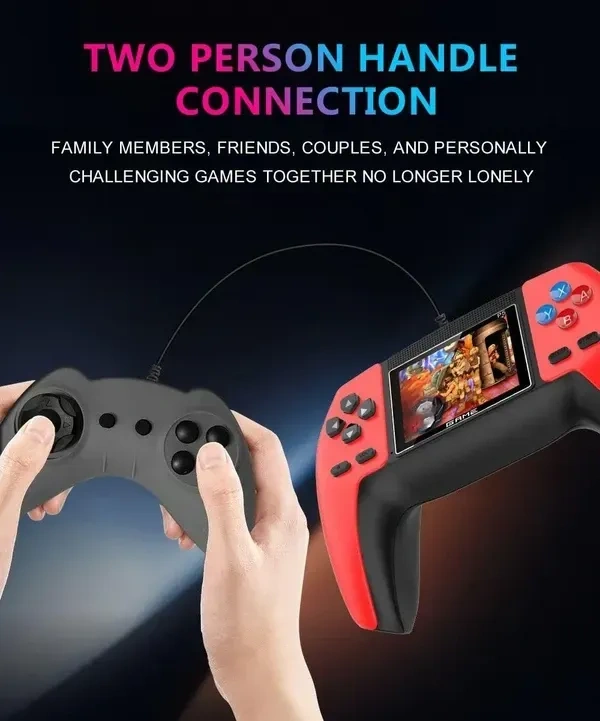 P5 Game Box Retro Handheld Game Console Built in 520 Game Handheld Game Consoles with Remote Support 2 Player