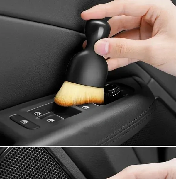 Fabbay Car Interior Detailing Brush,Soft Bristle Cleaning Brush Car Detailing Brush Dusting Brush,Car Interior Cleaning Tool, Multipurpose Gadget Cleaner (Small)
