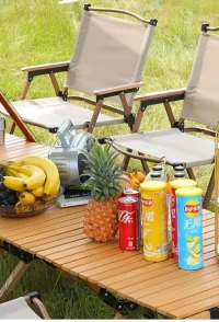 Camping Folding Chair Portable Outdoor Furniture Armchair for Hunting Beach Khaki L | Sporting Goods | Outdoor Sports Camping Furniture | Camping Furniture