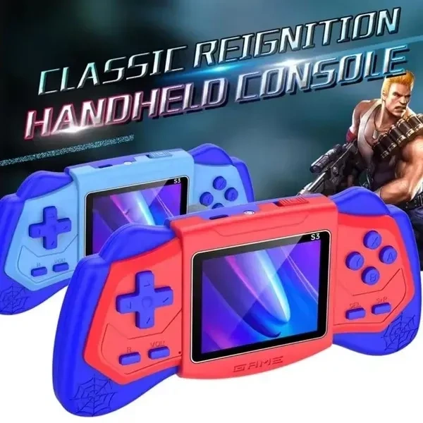 Drumstone (𝟭𝟬- 𝗬𝗲𝗮𝗿𝘀 𝗪𝗮𝗿𝗿𝗮𝗻𝘁𝘆) New Handheld S3 Multicolour Gaming Console with TV Connect Feature