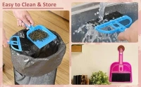 Set Mini Dustpan Brush Set Cleaning Brush Small Desk Broom Cleaning Tool for Computer Keyboard Desktop Car