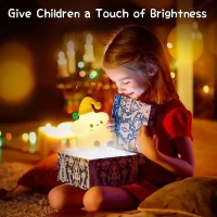 HashWOW® Star Lamp, Star Gifts, Star Touch Silicone Lamp, Birthday Gift for Girls and Boys, Baby Room Decor, Kids Night Light, Silicone lamp, Rechargeable