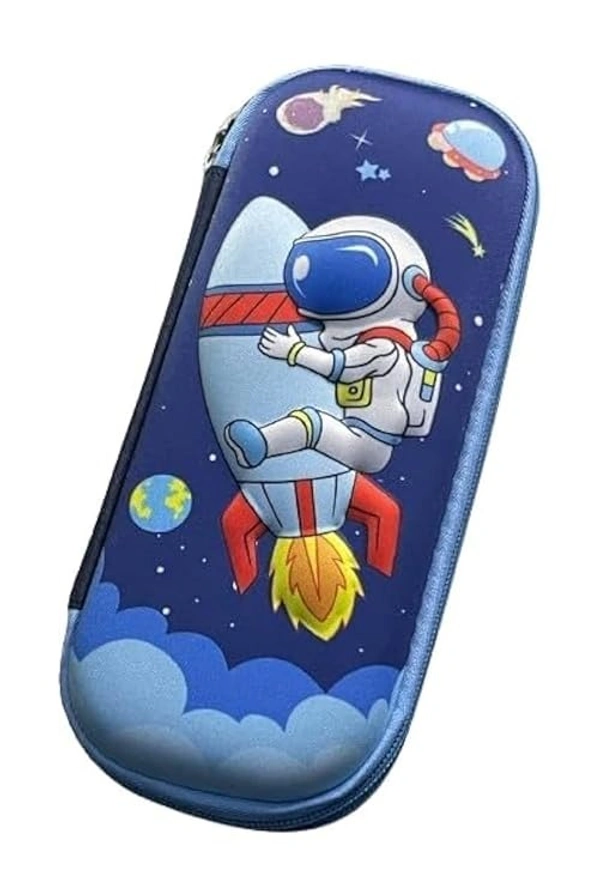 A5 3D Cartoon Print Design Stationery Compass Pencil Box One Side Kids Students School Activities Birthday Party Return Gift