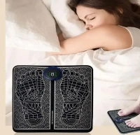 UPTREND Electric Foot Massager for Pain Relief | EMS Foot Massager Mat for Legs, Body & Hand Therapy | Home Use Leg Massager for Muscle Relaxation | Portable Electric Massager for Pain Relief