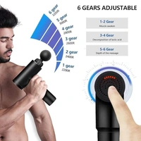 D-Dayons Fascial Massage Gun (KH-320) 6 Leval Variable frequency Vibration,Muscle Massage after exercise Relaxation and Pain Relief Wireless Gun Massager.