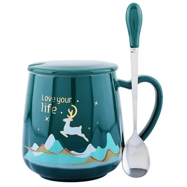 400 ml Love Your Life Coffee Mug, Mugs for Coffee,