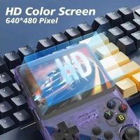 World R36S Retro Handheld Video Game Console 3.5 inch Retro Handheld Video Games Consoles Built-in Rechargeable Battery Portable Style Preinstalle