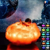 STYLO SWAG || Cloud Astronaut Light Fluffy Lamp 3D Light Cloud