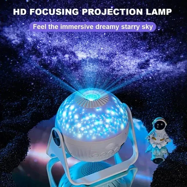 6 In 1 Projection Galaxy Star Lamp