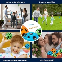 VR Creatives Super High Bouncing Ball, Super Hot Moon Ball and Space Balls for Kids and Adults,Improve Hand-Eye Coordination Bubble Ball Space Galaxy Bouncy Ball Easy to Grip and