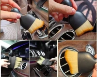 Fabbay Car Interior Detailing Brush,Soft Bristle Cleaning Brush Car Detailing Brush Dusting Brush,Car Interior Cleaning Tool, Multipurpose Gadget Cleaner (Small)
