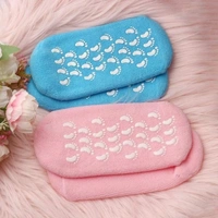 CULINA Silicone Socks for Women, Crack Heel Repair Socks, Spa Gel Socks for Women, Silicon Socks, Silicone Socks for Men, Foot Hydration Socks Vitamin E-Multicolour Pack 1
