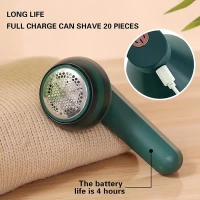 JICOOT Fabric Shaver, Electric Lint Remover, USB Rechargeable Fabric Defuzzer, Reusable Cordless Sweater Shaver can be Used Anywhere, Bobling Remover for Clothes, Wool Pilling Lint Remover.