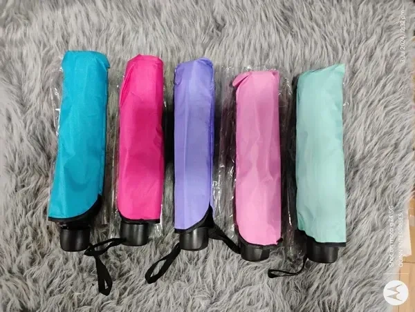 Kixre Magic Umbrella Changing Secret Blossoms Occur with Water Magic Print 3 Fold Umbrella for Girls,Magic Umbrella, Magic Rain Umbrella for Sun UV Protection and Rainy Season