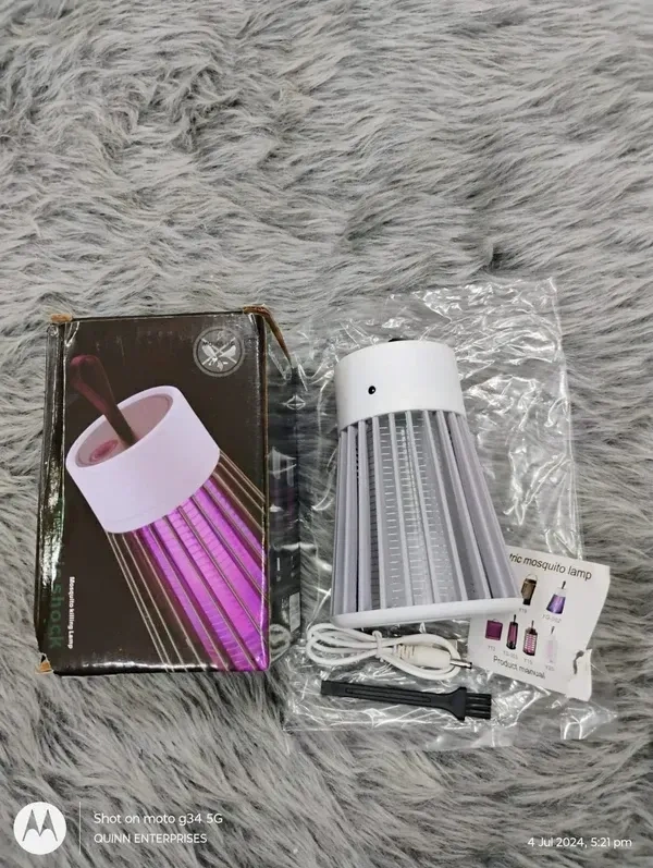 Eightiz Mosquito Killer Machine Mosquito Killer USB Powered Bug Zapper Mosquito LAMP for Home Electric LED LAMP Mosquito Killer Indoor/Outdoor Mosquito Trap Machine
