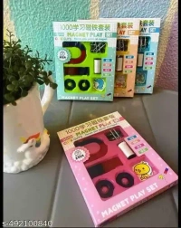 Magnet Game | U Magnet | Round Magnet | Magnet Chumbak Game Magnet Kit Educating Toy for Kids for Science Projects Multipurpose Office Magnets, Fridge Magnet