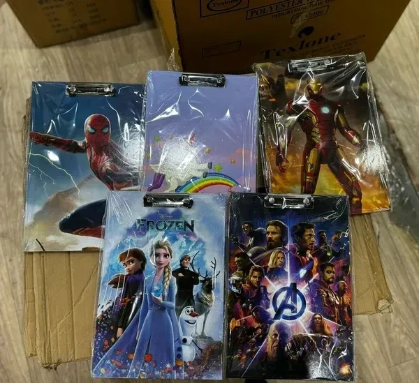 Superhero Showdown: Avengers Theme Exam Pad for Fans of Marvel Heroes' Birthday Return Gifts| Size: 14 x 10 Inches | Wooden