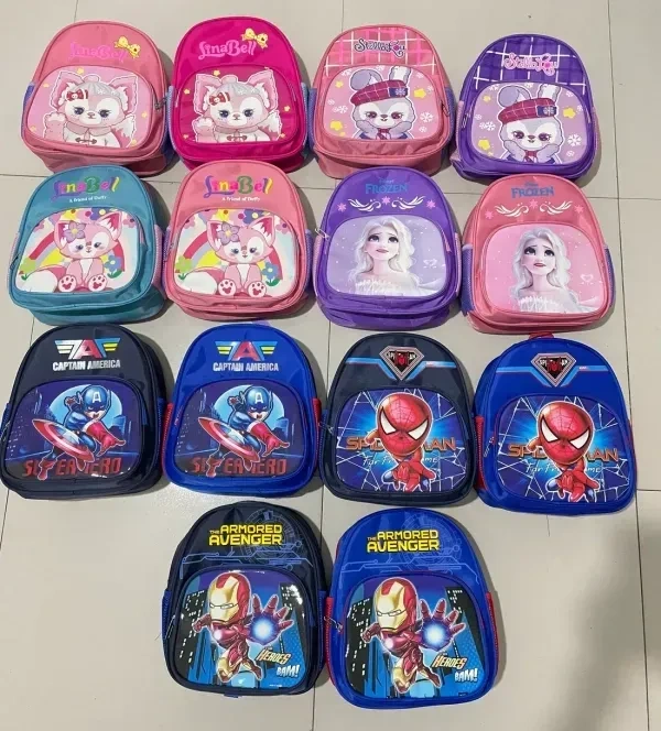 3D Print Kindergarten Preschool Children's School Backpack/Waterproof Bag/Imported Kindergarten PG Children's