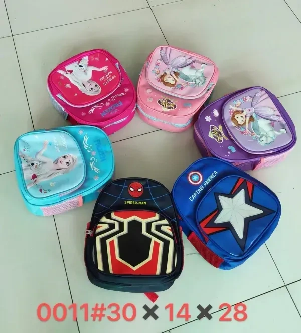3D Print Kindergarten Preschool Children's School Backpack/Waterproof Bag/Imported Kindergarten PG Children's