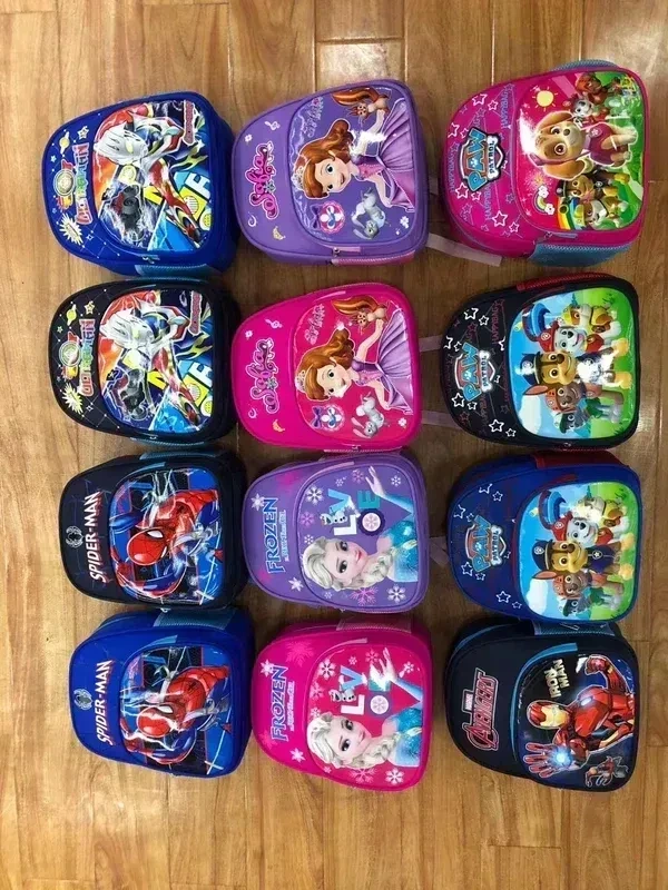 3D Print Kindergarten Preschool Children's School Backpack/Waterproof Bag/Imported Kindergarten PG Children's