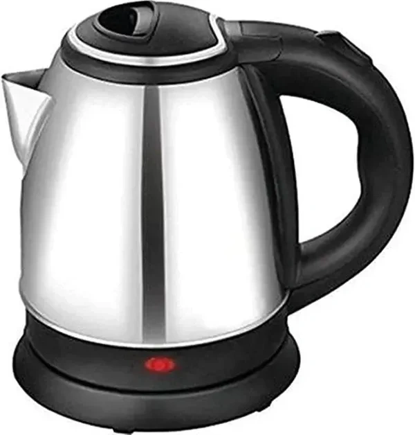 Fix It Fast Scarlett Electric Kettle 2 Litre Design for Hot Water, Tea,Coffee,Milk, Rice and Other Multi Purp Accessories Cooking Foods Kettle (Silver Black)