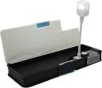 plutofit Multipurpose Magnetic Pencil Box with LED Lamp Light & 2 Side Compartment for Kids School Supplies, (Girls)